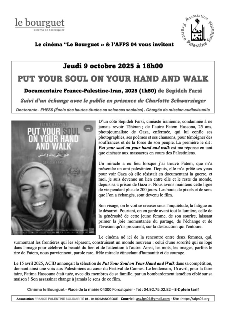Le Bourguet - Documentaire Put Your Soul nb
